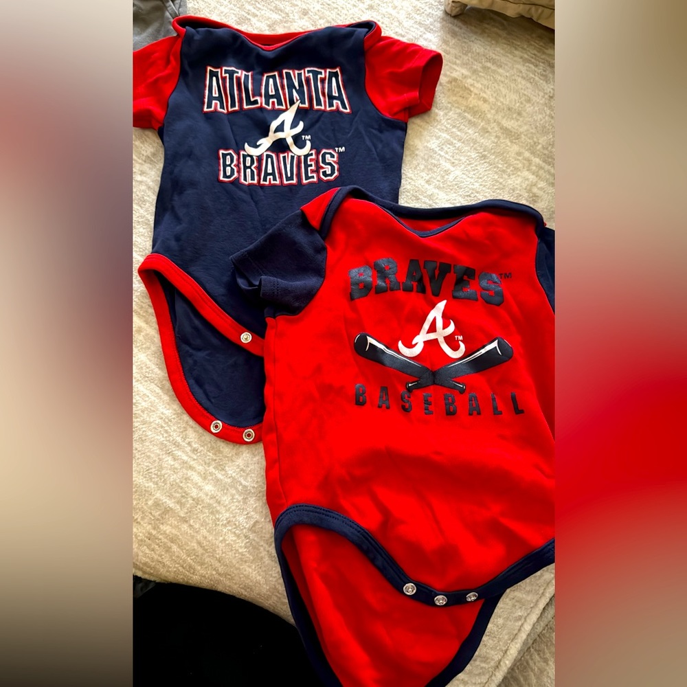 Atlanta braves onesies